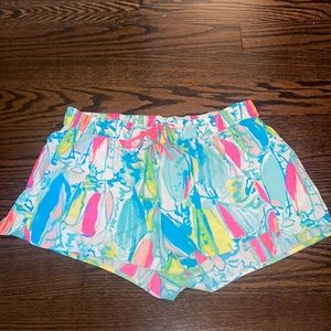 Lilly Pulizter Beach & Bae Luxletic Shorts